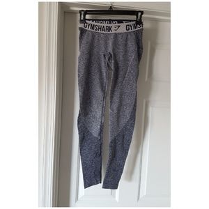 Gymshark Flex Leggings Blue Marl Size Small